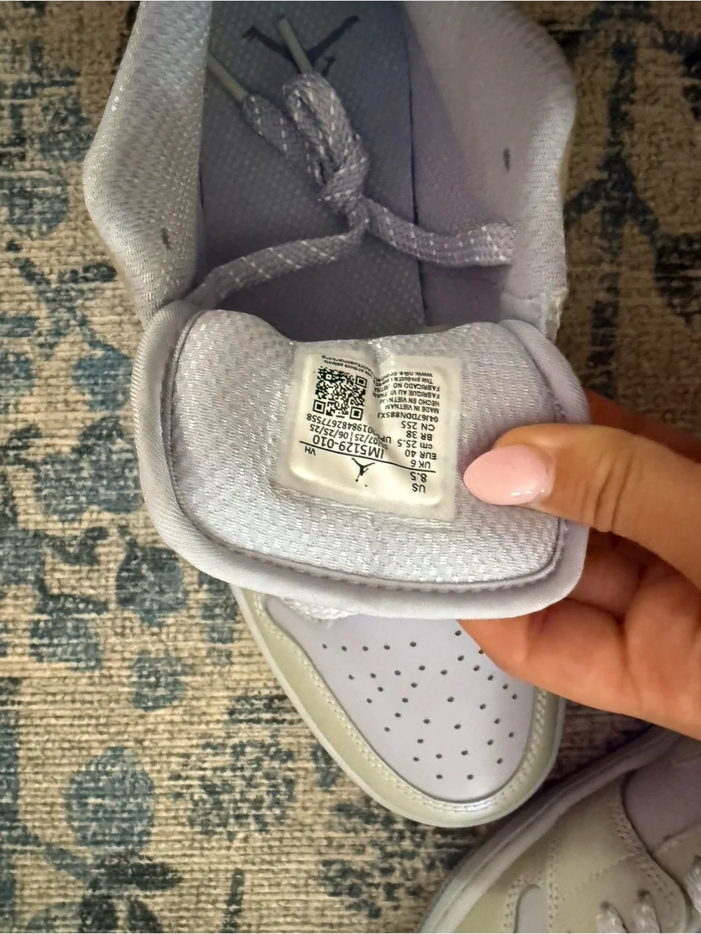 Jordan Women's Sneakers White Light Gray